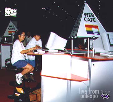 Still image from the Web Caf