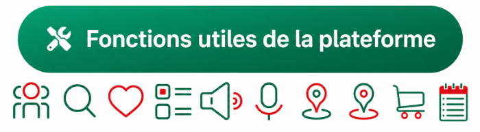 bouton fonctions